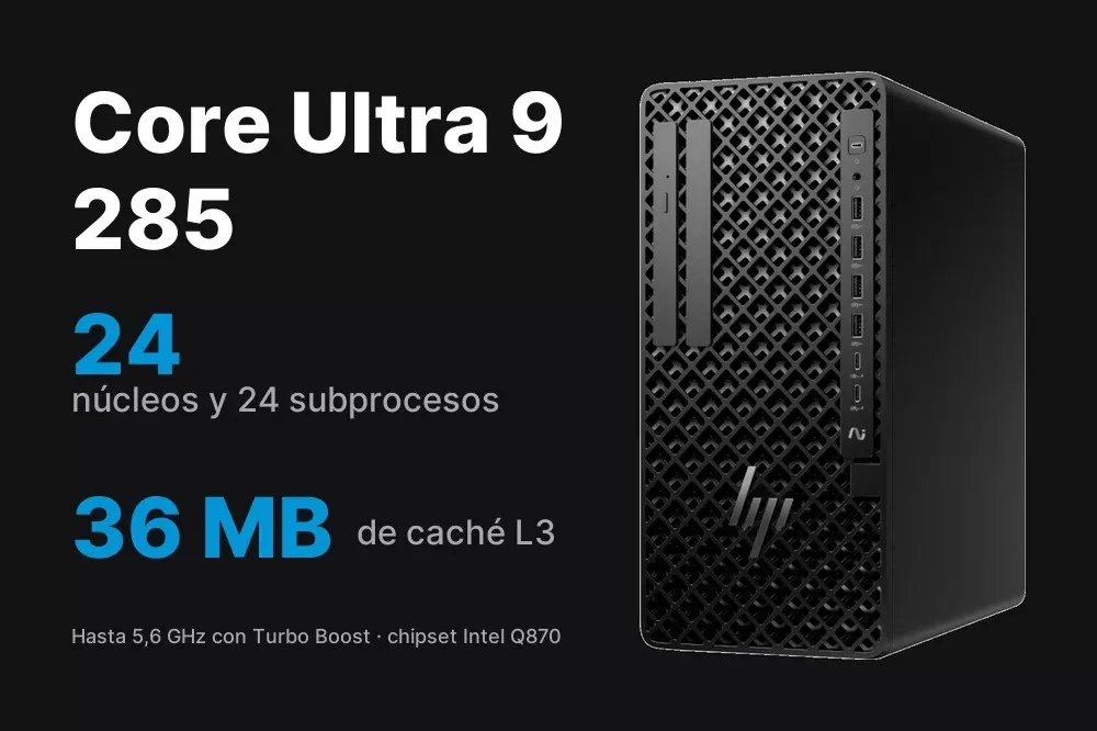 Procesador de la torre HP Z1 G1i