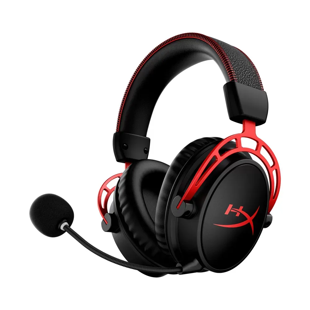 Audiífonos gamer HyperX Cloud Alpha Wireless con micrófono desmontable