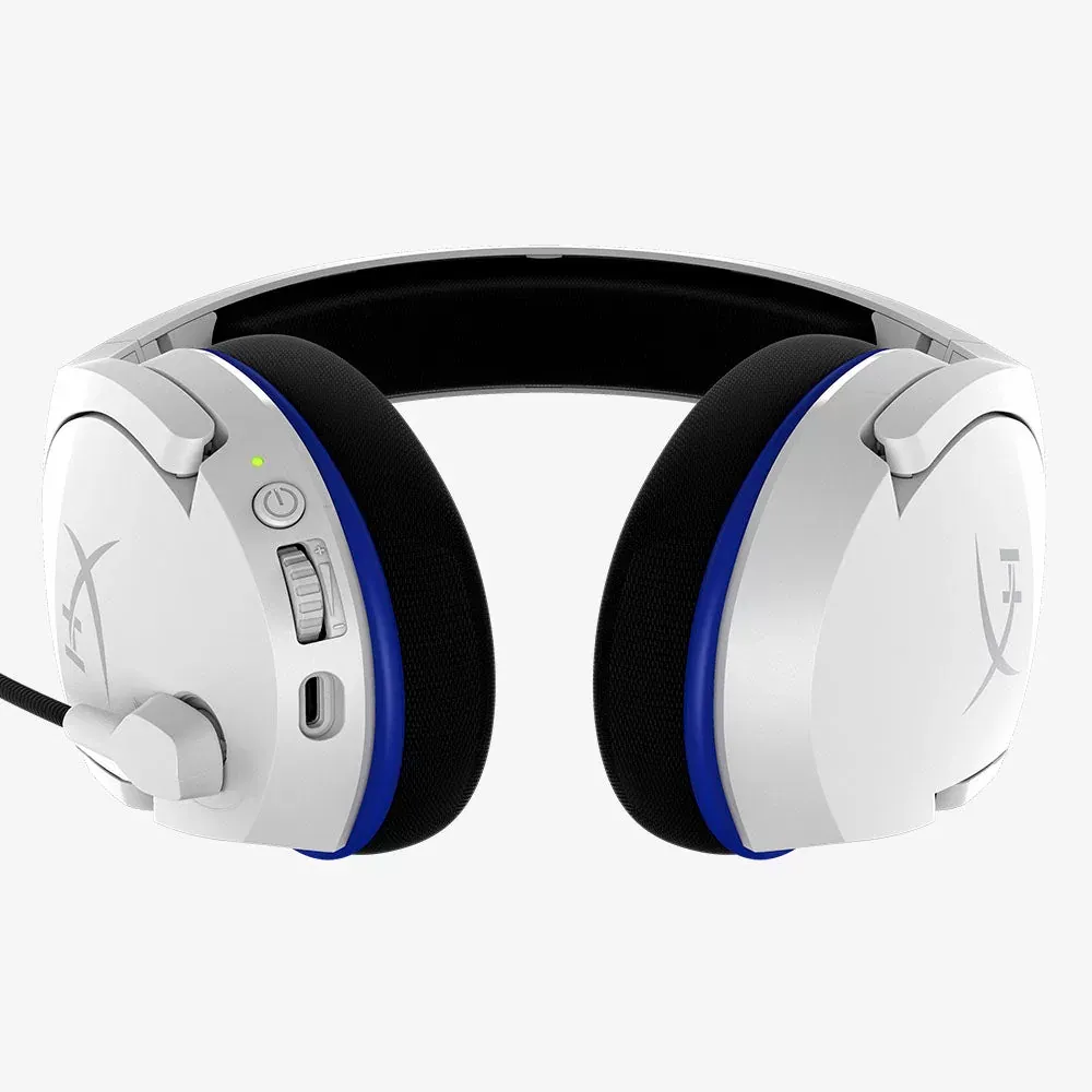 Controles de audio y puerto USB-C del HyperX Cloud Stinger Core Wireless