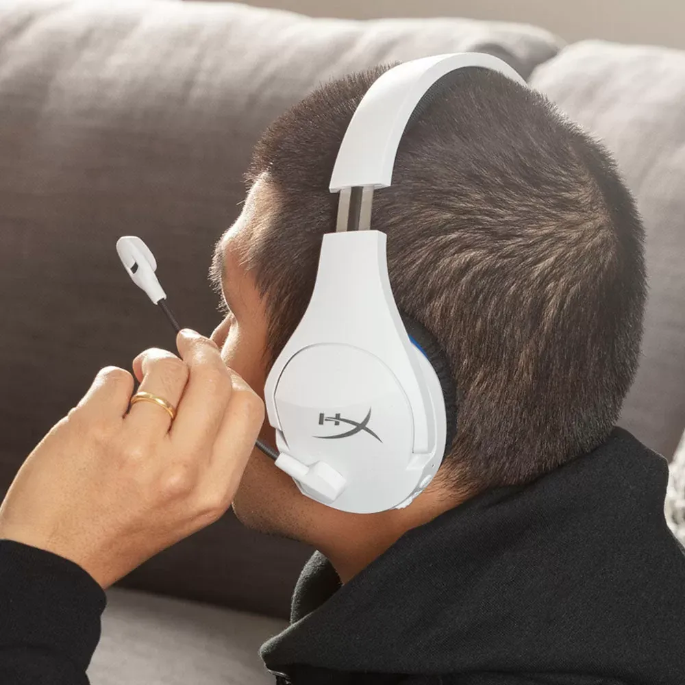 Micrófono del HyperX Cloud Stinger Core Wireless silenciándose al girar el brazo