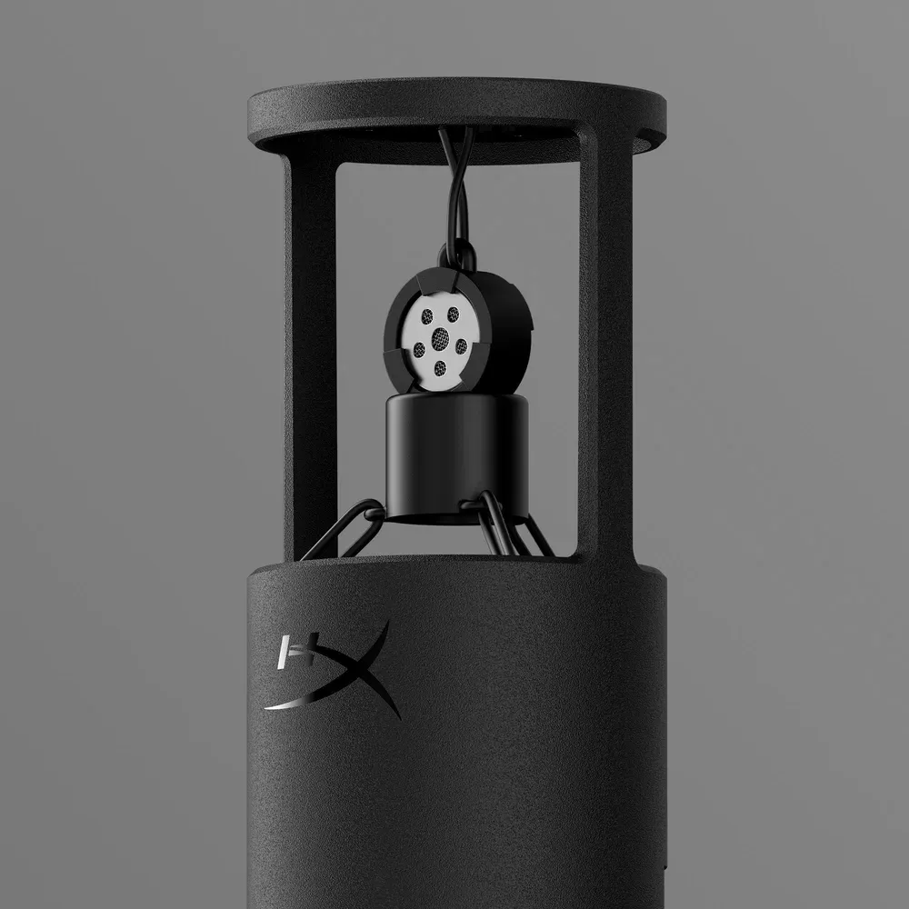 Montaje antivibración interno del HyperX SoloCast 2