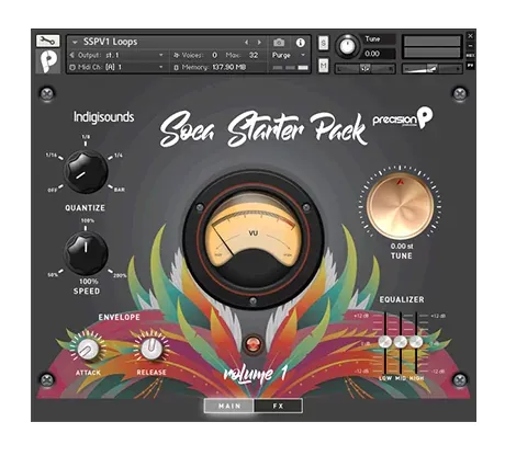 Indigisounds Soca Starter Pack Vol 1 – Biblioteca de Loops y Samples de Soca