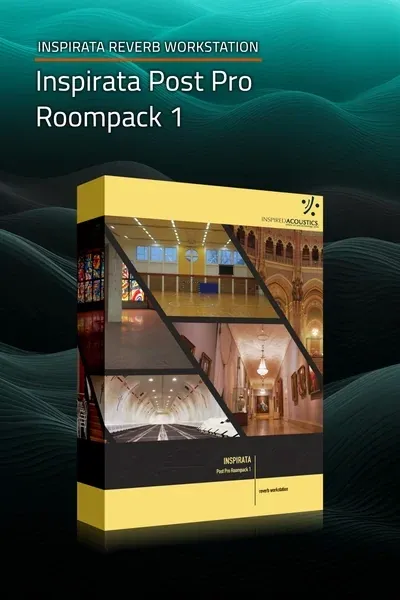 Inspired Acoustics Inspirata Post Pro Roompack 1 – Paquete de Salas para Post-Producción