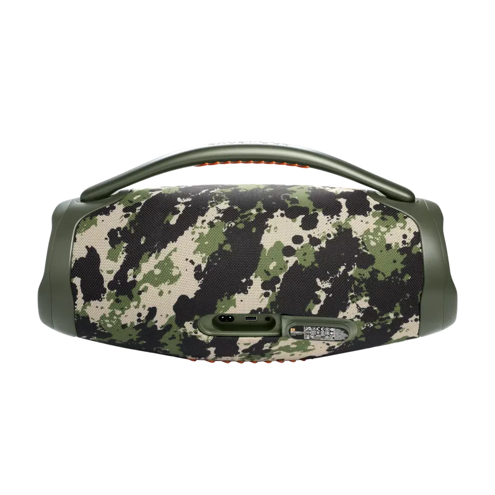 Puertos traseros del JBL Boombox 3 Squad