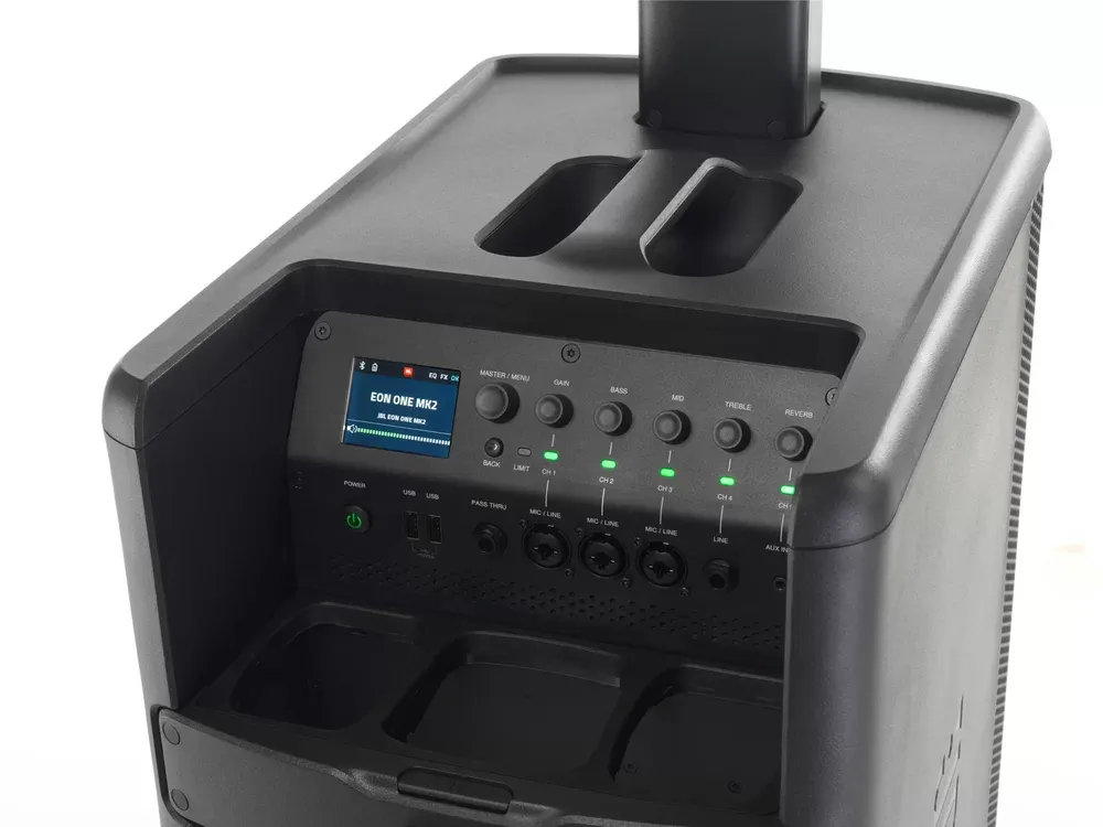 Panel mezclador de 5 canales del JBL EON ONE MK2