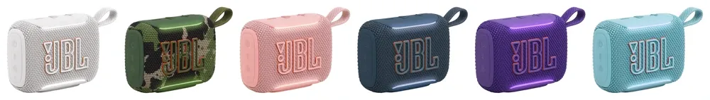 Los seis colores del JBL Go 5