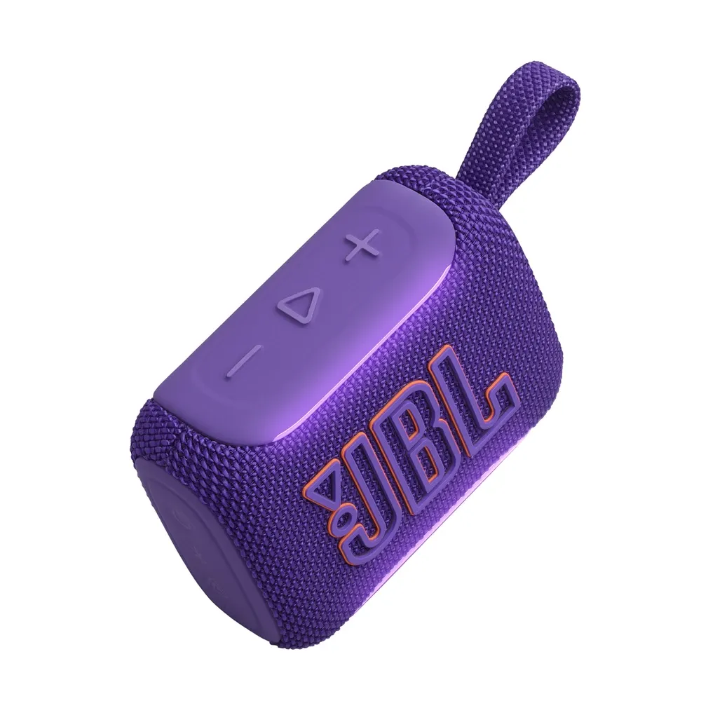 Luz perimetral del JBL Go 5 en morado