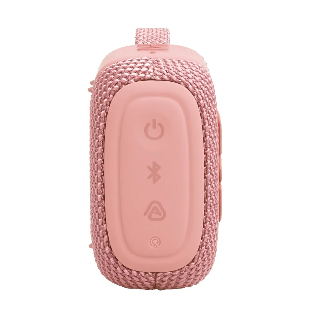 Puerto USB-C del JBL Go 5 en rosado