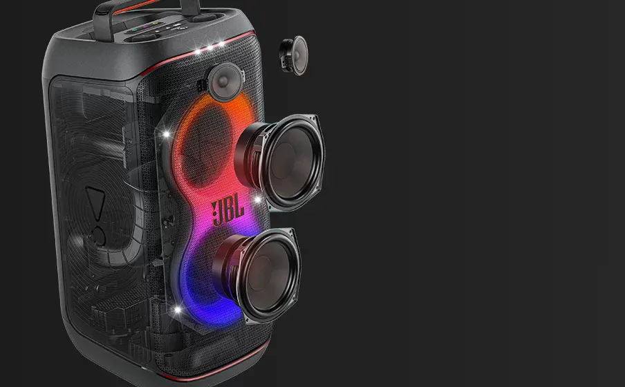 Parlantes internos del JBL PartyBox Club 120