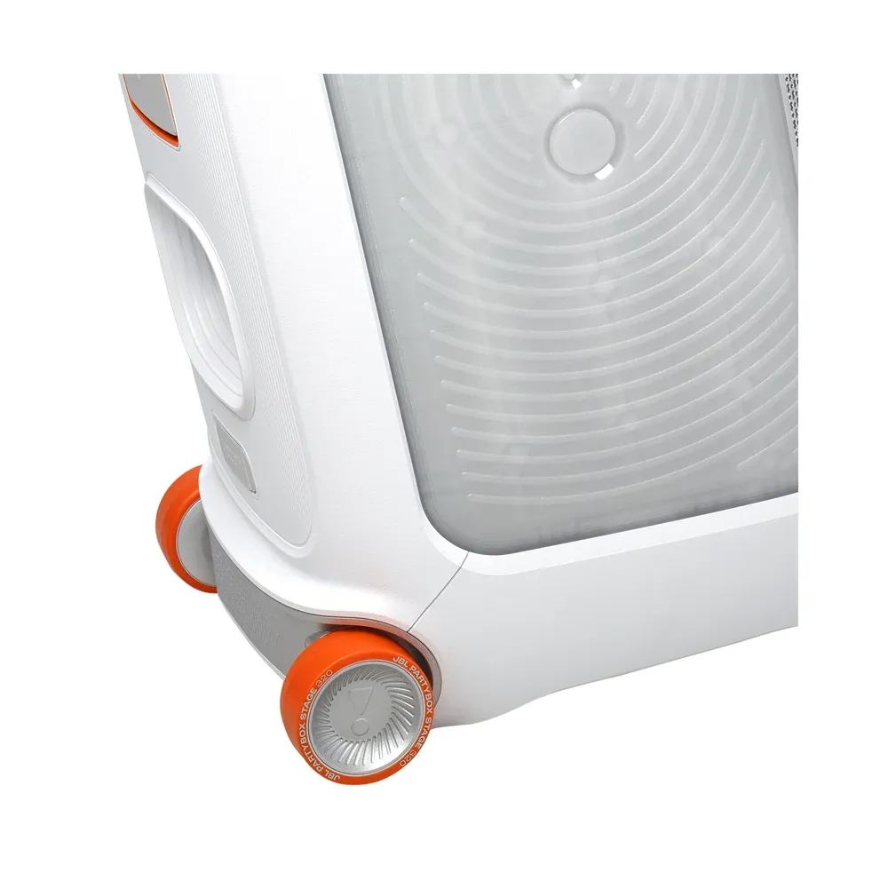 Base y ruedas del JBL PartyBox Stage 320