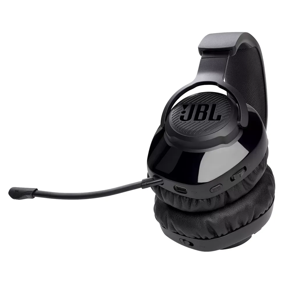 Controles del JBL Quantum 350 en la copa