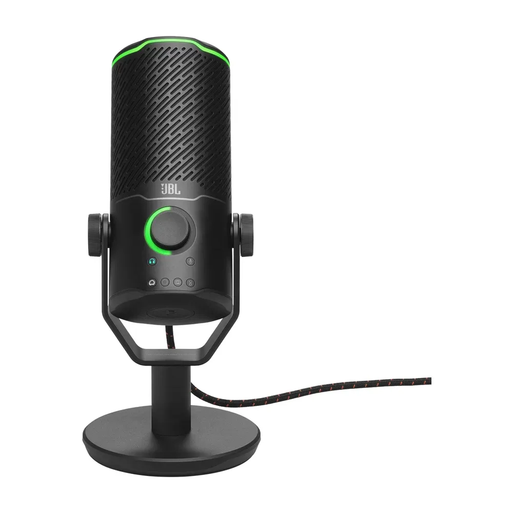Controles y anillo RGB del JBL Quantum Stream Studio