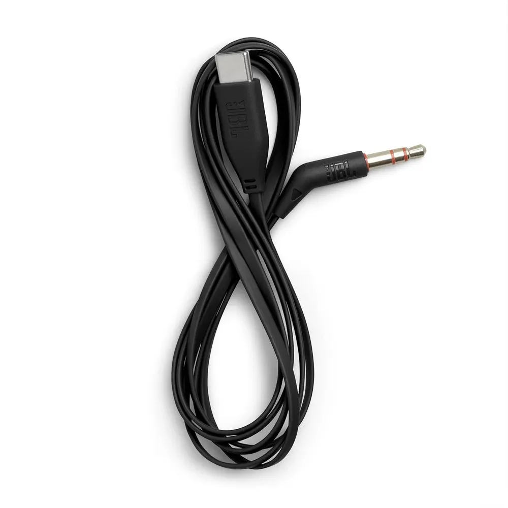 Cable de USB-C a 3,5 mm incluido con los JBL Tune 780NC