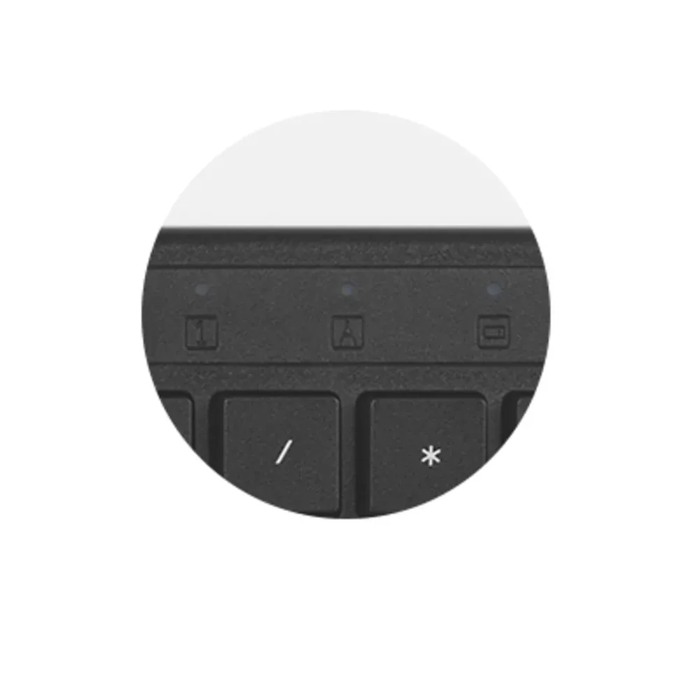 Indicadores LED del Kensington KB680 EQ