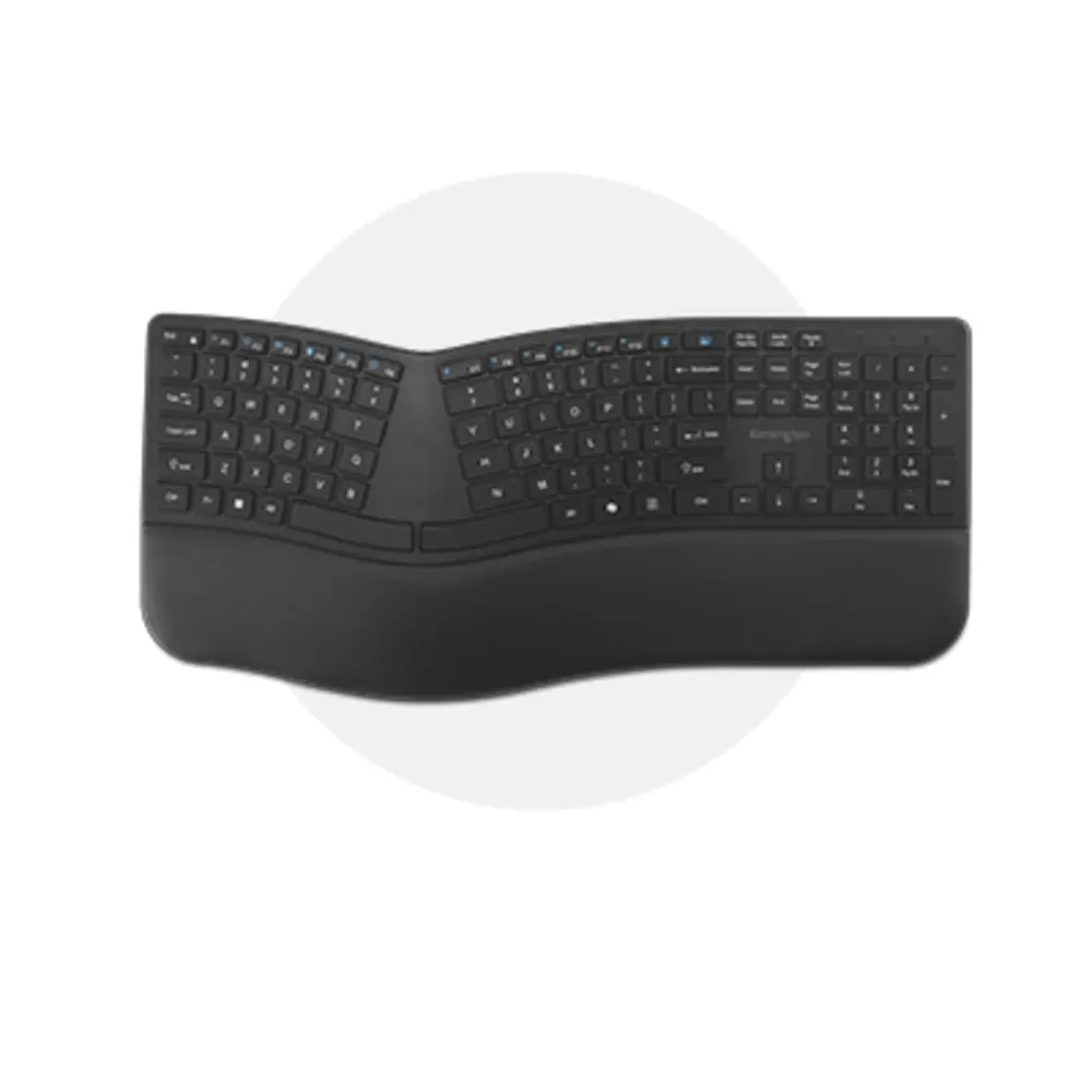 Diseño dividido del Kensington KB680 EQ