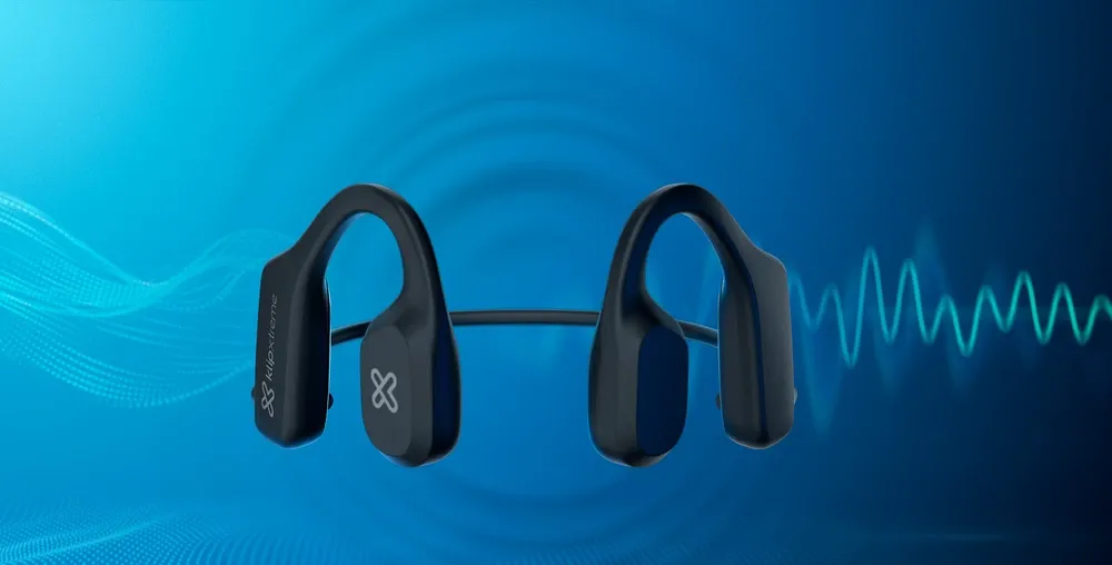 El sonido del Klip Xtreme WaveZound viaja como vibración