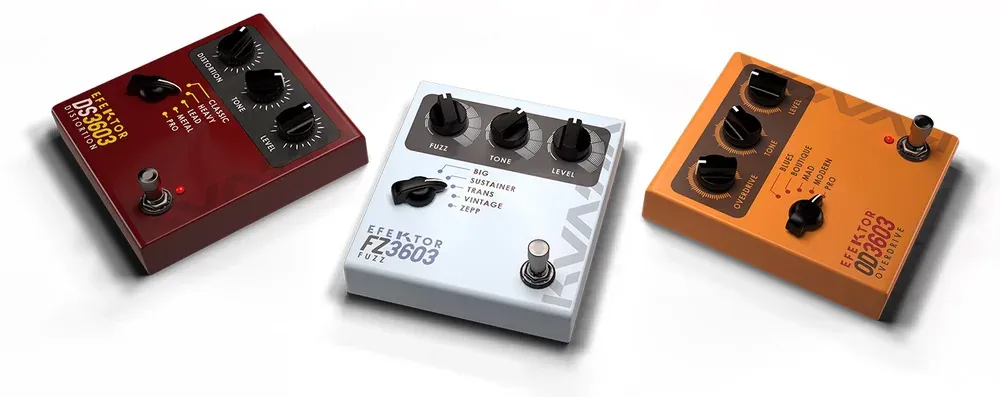 KUASSA Efektor Distortion Bundle – Bundle de Efectos de Distorsión para Guitarra