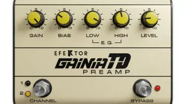 KUASSA Efektor Gainia Bundle – Bundle de Preamplificadores Digitales para Guitarra
