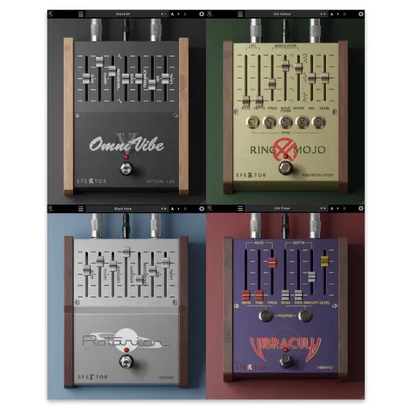 KUASSA Efektor Modulation Too Bundle – Bundle de Efectos de Modulación para Guitarra