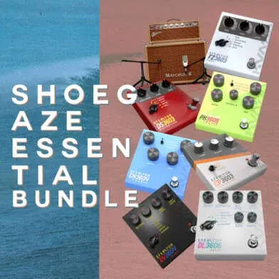 KUASSA Shoegaze Essentials Bundle – Bundle de Efectos y Amplificador para Shoegaze