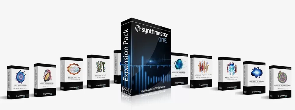KV331 Audio SynthMaster One Expansions Bundle – Pack de Expansión de Presets para SynthMaster One