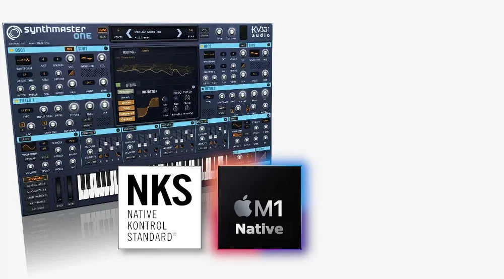 KV331 Audio SynthMaster One – Sintetizador Virtual