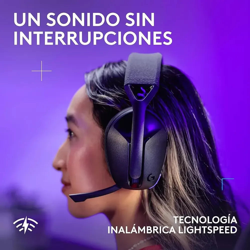 Un sonido sin interrupciones con la tecnología inalámbrica LIGHTSPEED