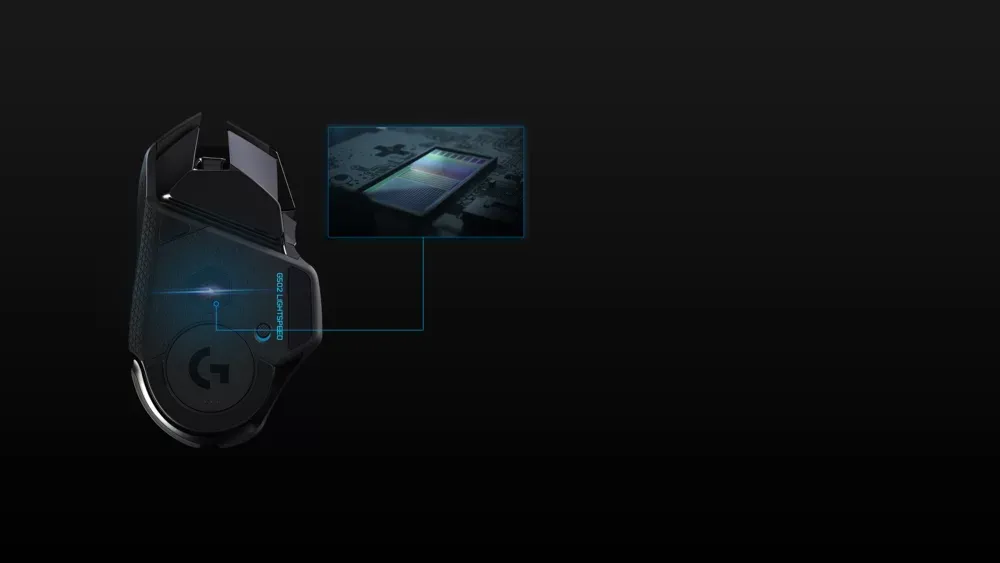 Logitech G502 LIGHTSPEED compatible con carga POWERPLAY