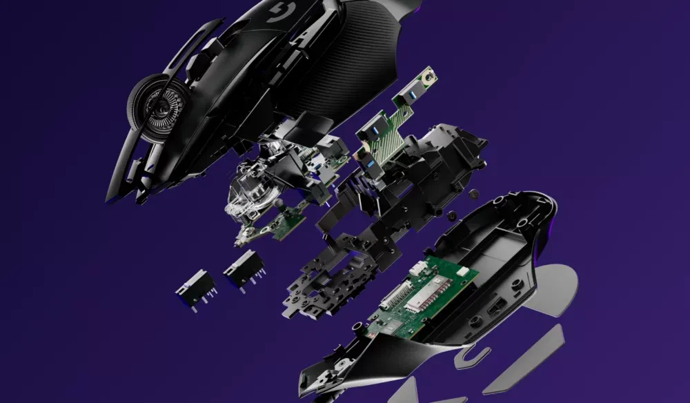 Despiece interno del Logitech G502 X