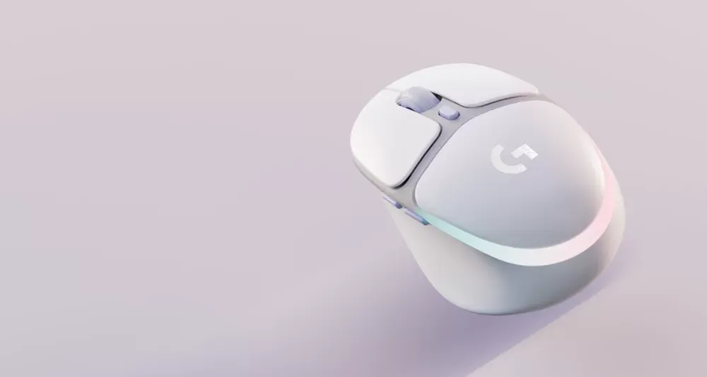 Logitech G705 blanco con iluminación RGB