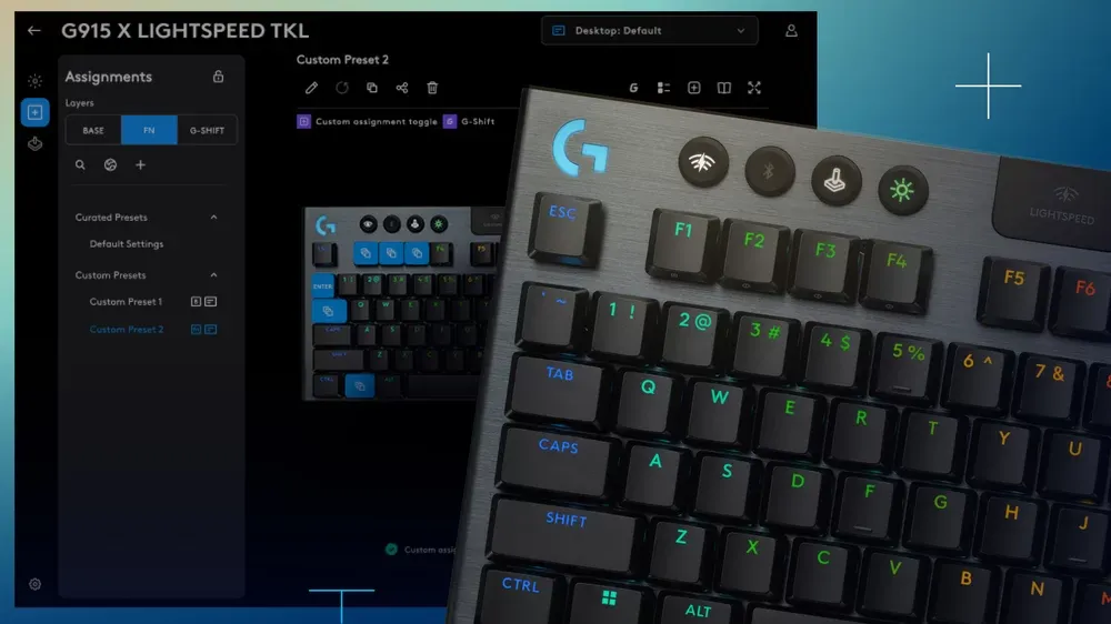 Logitech G HUB con el G915 X TKL