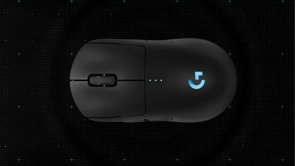 Logitech G PRO 2 LIGHTSPEED de forma simétrica