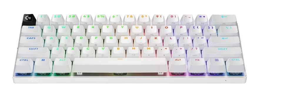 Logitech PRO X 60 blanco visto de frente