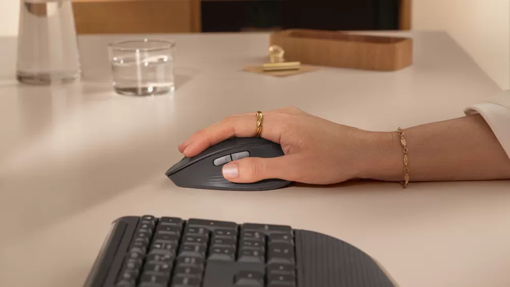 Logitech Signature Comfort Plus M850 L en el escritorio