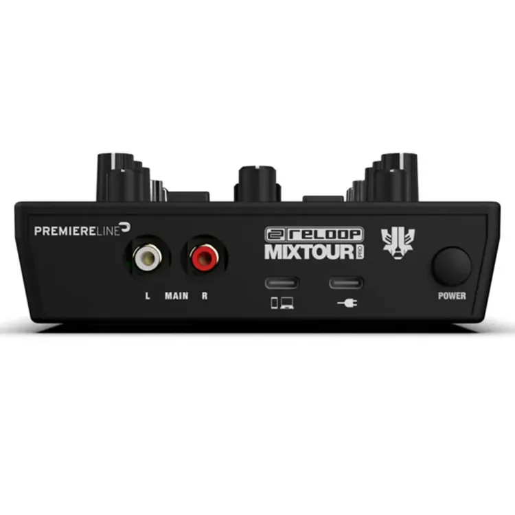 Reloop Mixtour Pro – Controlador DJ Portátil 4 Decks