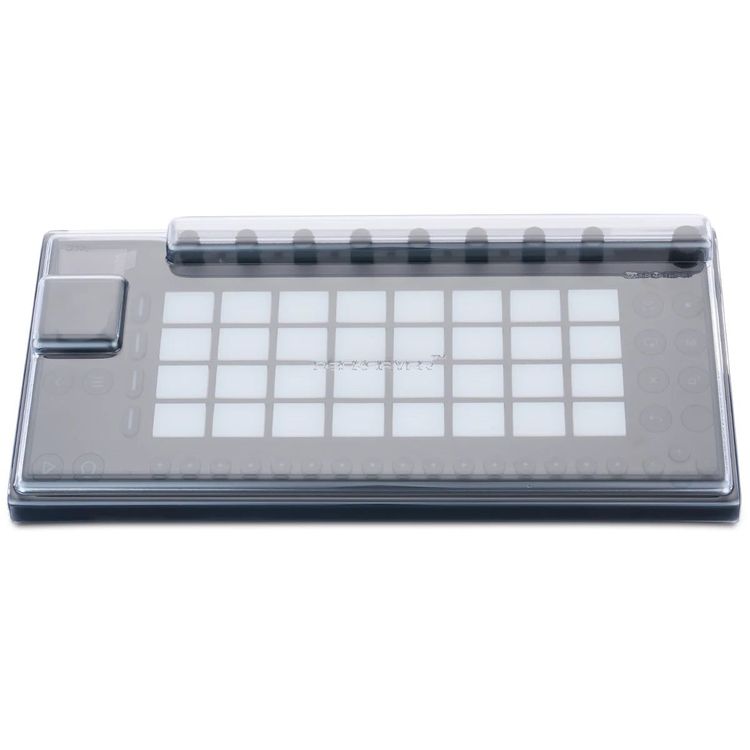 Vista superior del Ableton Move con la tapa Decksaver puesta