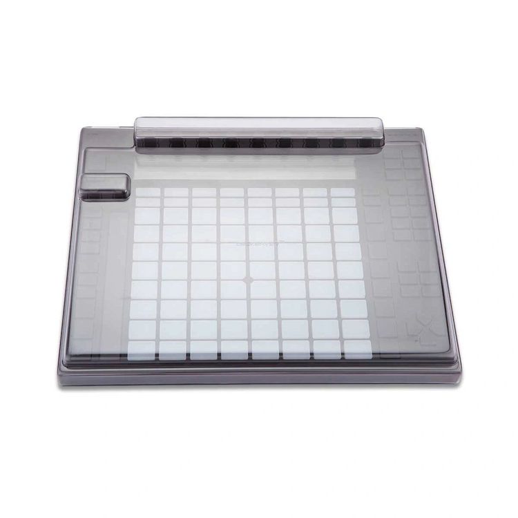 Vista superior del Ableton Push con la tapa Decksaver puesta