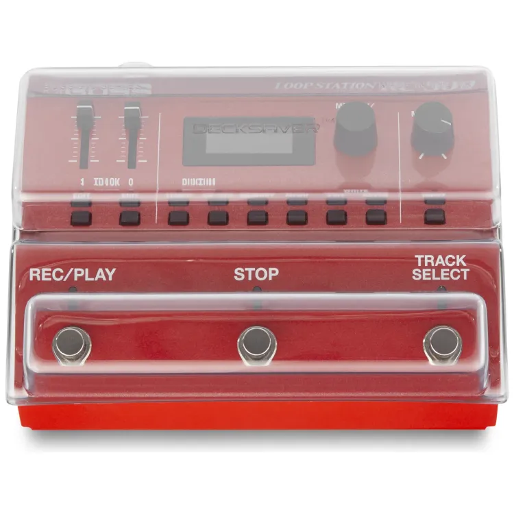 Vista superior del Boss serie 500 con la tapa Decksaver puesta