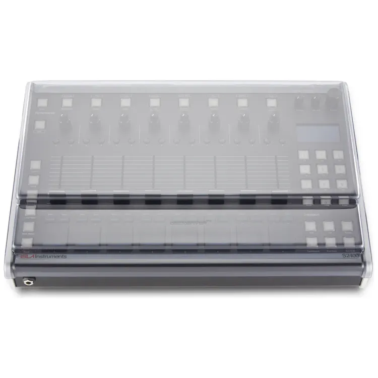 Vista superior del ISLA Instruments S2400 con la tapa Decksaver puesta