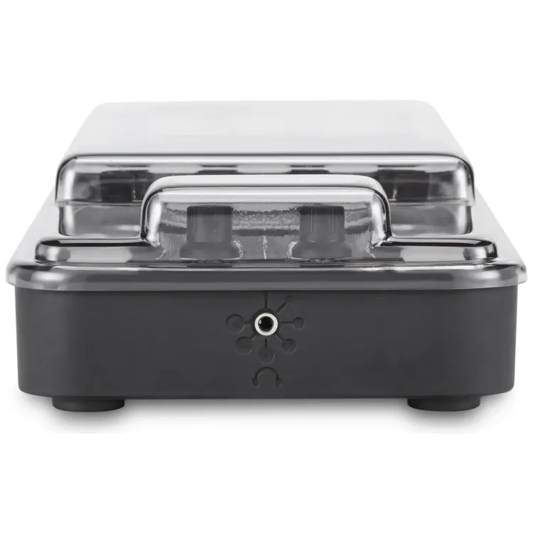 Vista superior del Allen & Heath Xone:K1 y Xone:K2 con la tapa Decksaver puesta