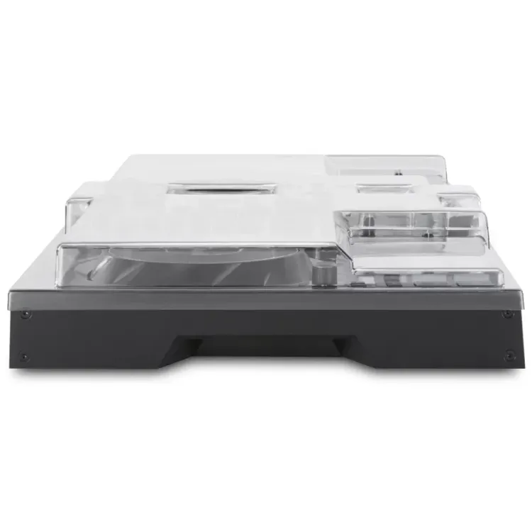 Vista superior del Hercules DJControl Inpulse 500 con la tapa Decksaver puesta