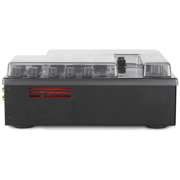 Perfil lateral de la tapa Decksaver sobre el Mastersounds Radius Two Valve