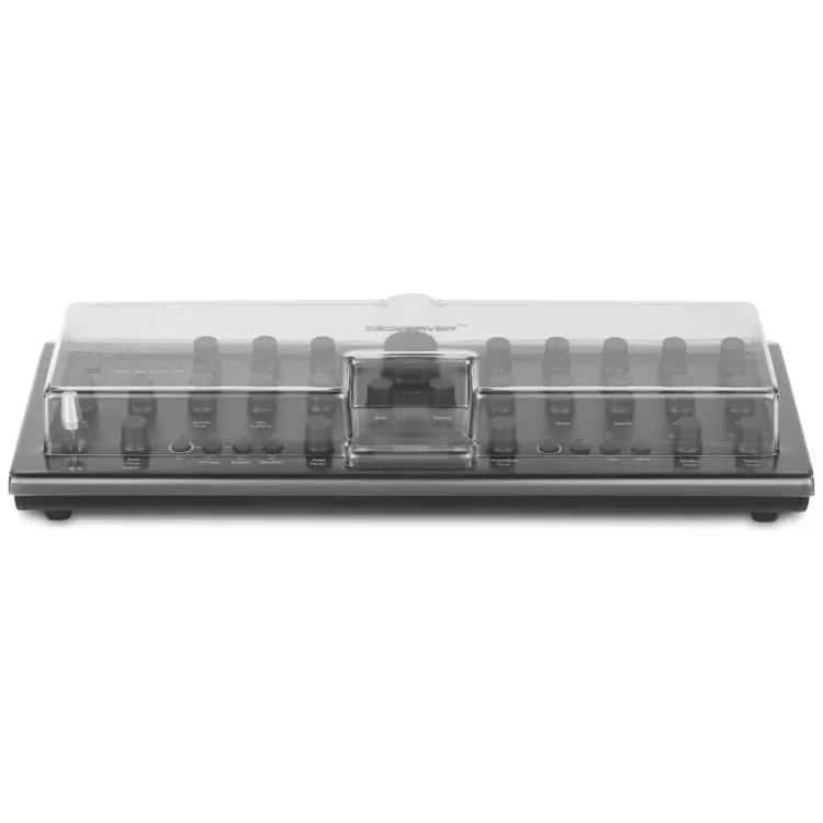 Vista superior del Modal Electronics ARGON8M, COBALT8M y CARBON8M con la tapa Decksaver puesta