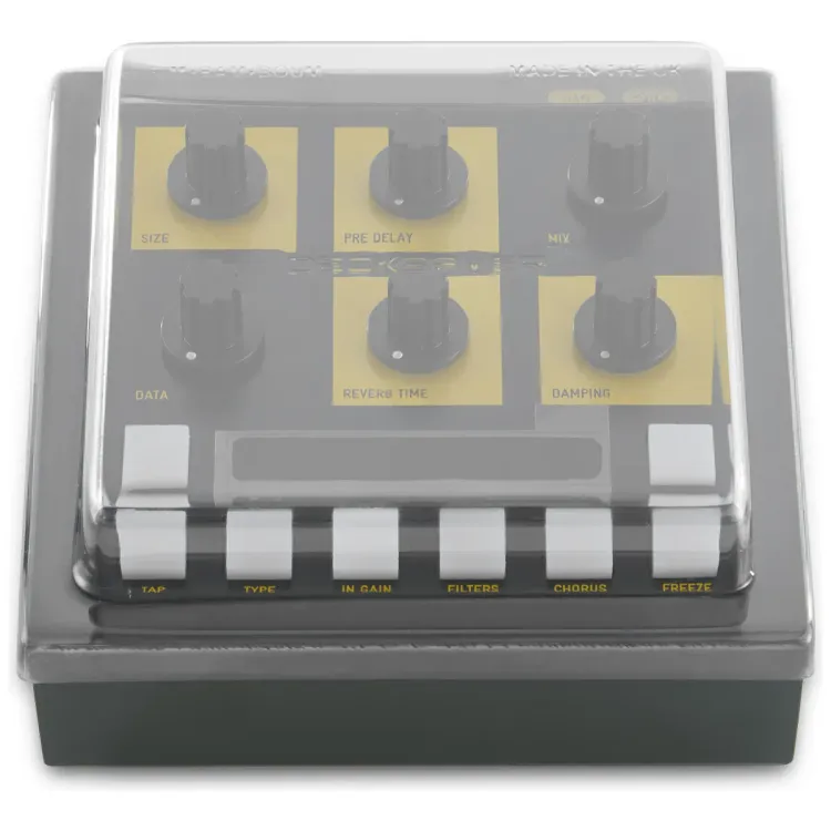 Vista superior del OTO BIM, BAM y BOUM con la tapa Decksaver puesta