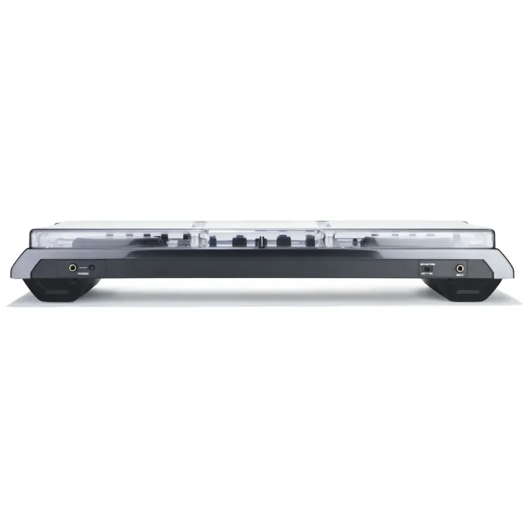 Vista superior del Pioneer DJ DDJ-S1 con la tapa Decksaver puesta