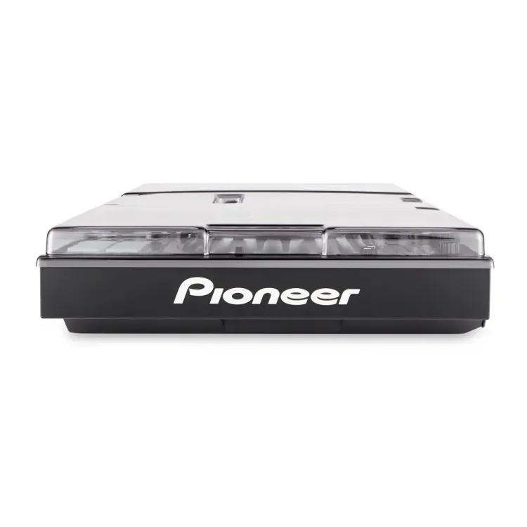 Perfil lateral de la tapa Decksaver sobre el Pioneer DJ DDJ-SZ, DDJ-SZ2 y DDJ-RZ