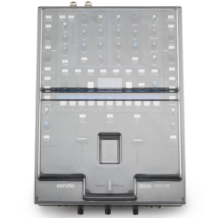 Perfil lateral de la tapa Decksaver sobre el Rane Sixty-Two