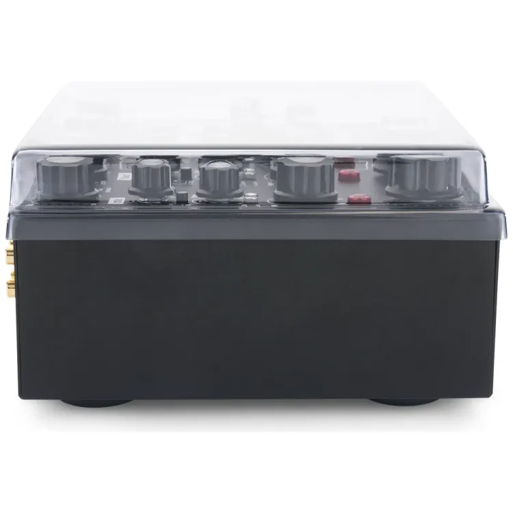 Perfil lateral de la tapa Decksaver sobre el Union Audio Orbit.2 LE y Orbit.2 LE FX