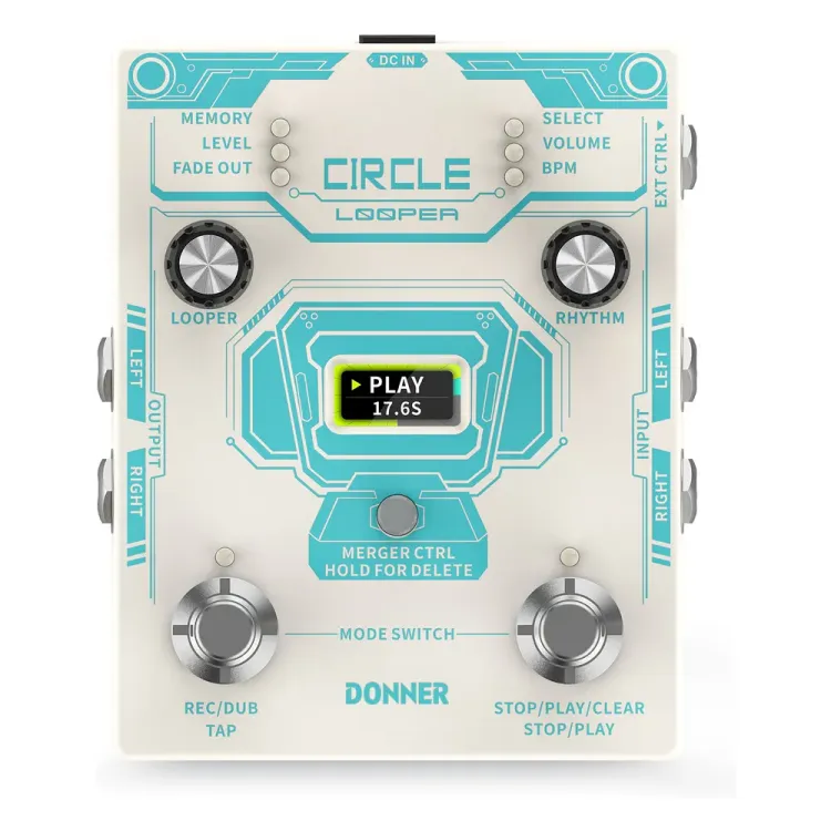 Donner Circle Looper – Graba, repite y toca encima