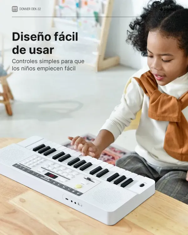 Donner DEK-32 – Un primer teclado para los más chicos